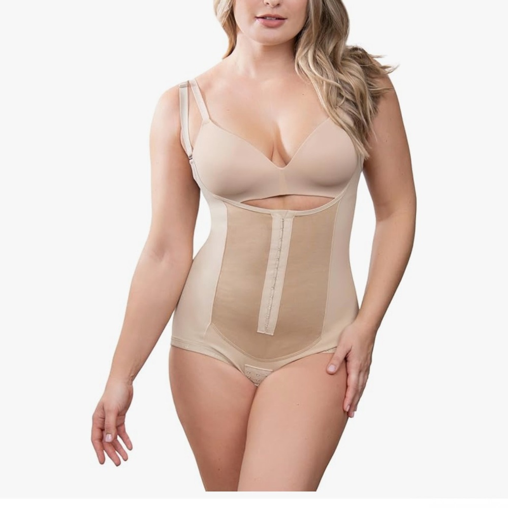 Bellefit Women's Beige postpartum Shapewear Bodysuit